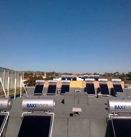 sistema solar térmico